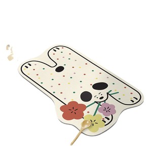 Cartoon Kitchen Mat Diatomaceous Earth Non Slip Novelty Shape Animal Print Absorbent Quick Drying Easy Clean - Product Image 5