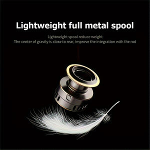 Spinning mulinello da pesca, acqua di mare acqua dolce filatura mulinello da pesca, acqua dolce acqua salata mulinello da pesca - Product Image 4