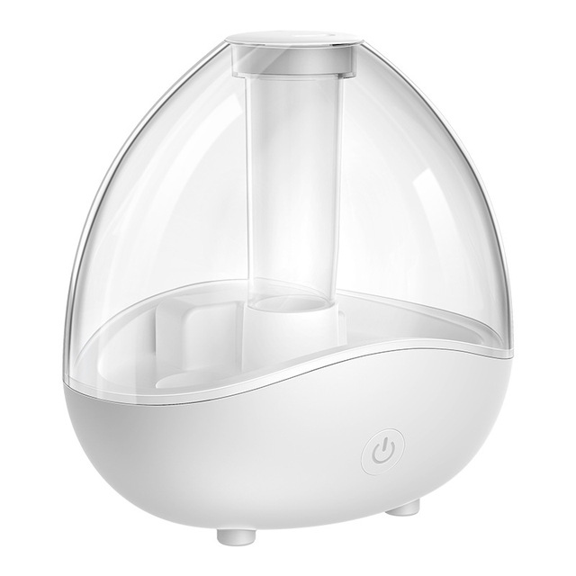 Hot Sale Smart Home Appliances Transparent Humidifier Diffuser BUTTON START Plastic Ultrasonic air Humidifier