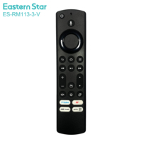 Télécommande ES-RM113-3-V Prix Usine pour Nouveau Google Chromecast 4K TV Google Voice Décodeur Smart TV G9N9N Voice BT IR