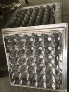 Precio de molde de fabricación de bandeja de huevos de fibra vegetal de alta eficiencia HK/Precio de molde de formación de caja de huevos de aves de corral - Product Image 3