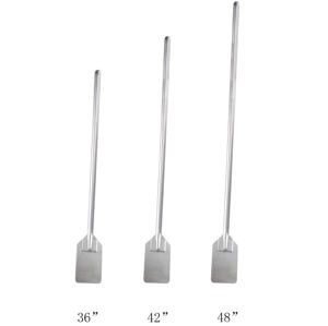 Varilla agitadora <span class=keywords><strong>de</strong></span> acero inoxidable comercial batidor paleta mezcladora utensilios <span class=keywords><strong>de</strong></span> cocina herramientas mango largo para olla - Product Image 3