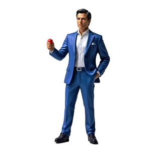 Statuette réaliste moderne en résine 3D de l'UE, figurine miniature d'homme, figurine de personne en polyrésine, figurine d'action pour enfants - Product Image 3