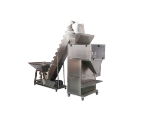 Suministro de fábrica Máquina de envasado de grano de arroz Máquina dosificadora dispensadora de sésamo y frijol de relleno vibratorio de maní - Product Image 4