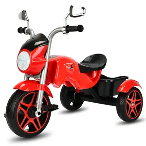 2024 beliebtes Kinderdreirad mit leichtem Dreirad Motorrad neue Mode 2-6-Jahre-Kinderdreiräder