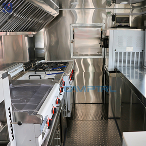 CAMPTRL Remorque de restauration carrée en acier inoxydable, cuisine mobile, remorques de <span class=keywords><strong>concession</strong></span>, camion de restauration entièrement équipé - Product Image 4