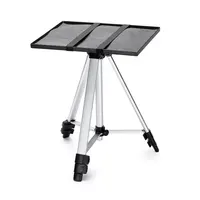 Aluminium Stand Tray untuk Laptop Disesuaikan Projector Tripod Berdiri dengan Proyeksi Tray