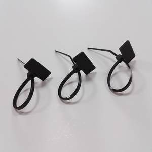 100 पीसी स्व-लॉकिंग नायलॉन केबल संबंधों के लिए पावर मार्किंग लेबल और लेखन-ऑन टैग तार जिप - Product Image 4