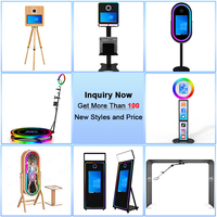Mesin Cetak Foto Instan Thermal untuk Photo Booth Vintage, Kios Selfie, Strip Foto, Cocok untuk Pernikahan, Pesta, Acara, Kafe
