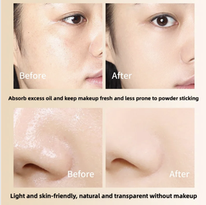 ตลับแป้งเครื่องสำอางทรงกลมแบบอัดแน่นกันเหงื่อหรูหราตลับแป้งแต่งหน้า - Product Image 3