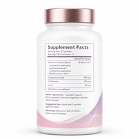 Capsules de Probiotiques Vaginaux pour Femmes Adultes, Lactobacillus Reuteri Plantarum, Détox Beauté Lyophilisées