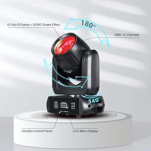 ไฟหัวขยับ LED 100W สำหรับงานแสดงบนเวที พร้อมลำแสงสำหรับจัดแสดง ขายส่ง - Product Image 2