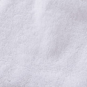 Özel toptan 320gsm çift taraflı % 100% pamuk havlu kumaş kumaş bornoz ve ev tekstili için sert banyo havlusu kumaş rulo - Product Image 3