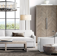 Mobilier de chambre à coucher de salon moderne, décontracté et élégant de style européen, siège unique avec fauteuils inclinés