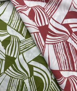 Bán Buôn Trừu Tượng Hoa Lá <span class=keywords><strong>In</strong></span> 100% Polyester Satin Vải Cho Hàng May Mặc Quần Áo Ăn Mặc - Product Image 2