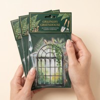 Autocollants personnalisés esthétiques pour serre végétale, autocollants transparents en PET pour scrapbooking, pack d'autocollants 3D encre cristal
