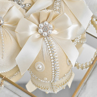 Décoration de Noël Nordique : Boule de Noël de Luxe 8cm en Velours PET Gaufré, Ornements Suspendus 1 Couleur Diamant pour la Maison