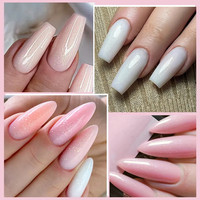 Caiyun Échantillons Gratuits Vernis à Ongles Nude Soak Off UV/LED Longue Durée Haute Viscosité Base Coat en Caoutchouc
