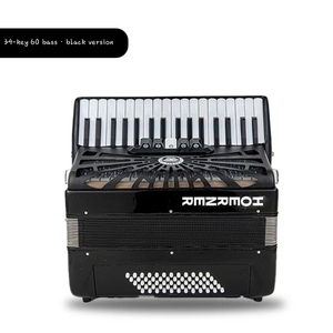 Accordéon Diatonique Professionnel HOERNER, <span class=keywords><strong>Clavier</strong></span> Numérique, 60BS, 34 Touches, Bois Allié, 40x18x40cm, Portable, Tianjin - Product Image 2