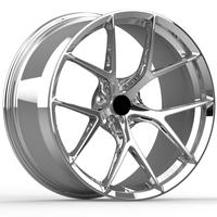 Jantes forgées concaves personnalisées légères Alibaba 5x114.3 5x112 5x120 5x130 pour Mercedes W205 C63 CLA45 18 19 20 21 pouces