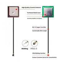 Routeur WiFi 4G LTE Deweima KN-KD3000 avec antenne GPS en céramique à fixation auto-agrippante, gain 3,8 dBi, polarisation verticale, câble RG174 de 1 m, 2*n