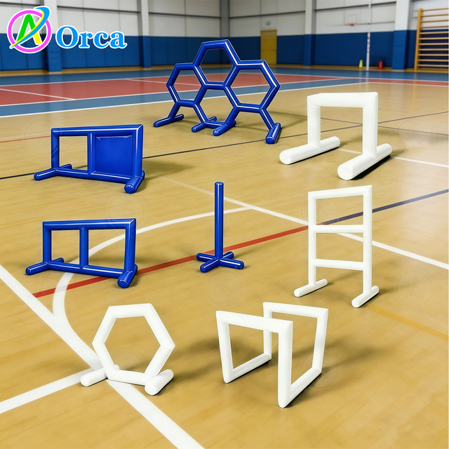 Factory Custom Inflatable Drone Racing Arena FPV Track Inflatable Drone Field Obstacle Course Professional Competition Training