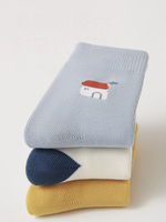 Chaussettes pour bébé Xiangyi, motif animal de dessin animé, en coton antibactérien, tricotées, respirantes, décontractées, ensemble de chaussettes de printemps