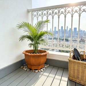 <span class=keywords><strong>Macetas</strong></span> <span class=keywords><strong>de</strong></span> Plástico Extra Grandes/<span class=keywords><strong>Jumbo</strong></span> Resistentes <span class=keywords><strong>de</strong></span> Alta Calidad y Económicas - Diseño Clásico para Bonsái, Balcón y Jardín Exterior - Product Image 4