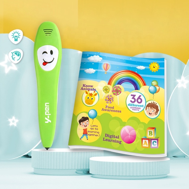 English Reading Pen Early Education Intelligent Logic Learning Pen with Book Card Machine Cognitive Children's Educational AIDS