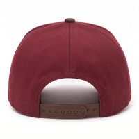 Casquette de baseball personnalisée à 5 panneaux avec corde, visière en daim, patch brodé, style vintage, pour l'extérieur, snapback, marque privée, vente en gros