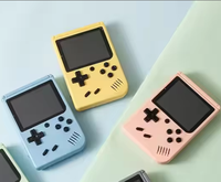 Console de Jeu Rétro Portable Fine Craft 400 Jeux Mini SUP 8 Bits en Boîte, Lecteur de Jeux Vidéo Portable 400-en-1 pour Garçon SY-520