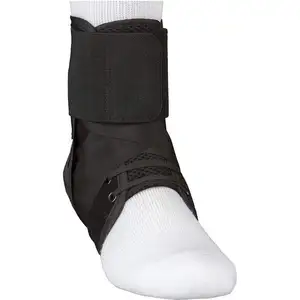 Ayarlanabilir dantel Up koruyucu ayak bileği ayak desteği ortez brace burkulma için ortopedik ayak bileği brace sarar