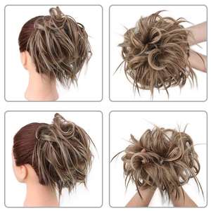 Cola de caballo, <span class=keywords><strong>trenzas</strong></span> falsas, niños, <span class=keywords><strong>pelo</strong></span> corto, niñas, superventas Fotos reales disponibles para el suministro transfronterizo al por mayor, rizado P - Product Image 2