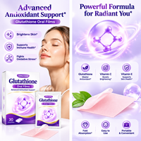 Bandes sublinguales de L-Glutathion à absorption rapide et dissolution rapide, 10 unités, qualité alimentaire, antioxydant, vente chaude