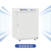 Incubateur thermostaté SCITEK 35L avec écran LCD, contrôleur PID intelligent par microprocesseur, RT+5 à 65°C ° Laboratoire de chauffage radiant à 3 côtés C