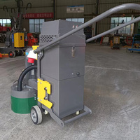 Meuleuse à béton à double plaque haute efficacité 600 mm, moteur électrique 220 V pour le meulage des surfaces en béton