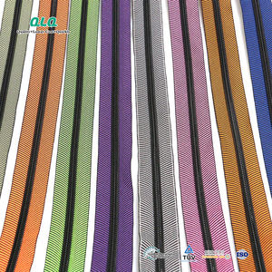 QLQ #10 사용자 정의 브랜드 로고 고무 도매 디자인 데님 밀폐 은폐 스포츠 탈론 Cmz 더블 팩토리 품질 지퍼 지퍼 - Product Image 5