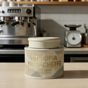 Food Grade Cylindrical <strong>Coffee</strong> Paper Canister, Suitable for <strong>Guatemalan</strong> Antigua, Sumatran Mandheling and Other Types of <strong>Coffee</strong>. - Product Image 5