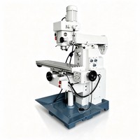Machine de perçage et de fraisage universelle ZX6350C, MT4, 3 axes, déplacement de table 600x240mm, haute rigidité, multifonctionnelle, moyenne capacité, M16