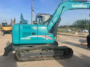 Premium Used SWE60 crawler excavator 6Ton <b>mini</b> Excavator Construction Machinery EPA Engine Kubota for Sale Low Working Hours - Product Image 3