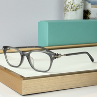 Gafas de acetato óptico degradado a la moda para mujer, monturas de metal de acetato, gafas de alta calidad al por mayor, montura para gafas graduadas