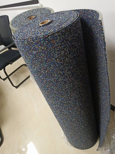 Rouleau de revêtement de sol acoustique insonorisant en <span class=keywords><strong>caoutchouc</strong></span>, matelas d'isolation phonique et d'amortissement des vibrations pour terrain de badminton - Product Image 3