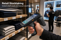 Chainway C72 UHF RFID Handheld Reader Long Range Data Collector for Asset Management and Warehouse Inventory Solution