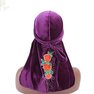 <span class=keywords><strong>De</strong></span> <span class=keywords><strong>los</strong></span> hombres <span class=keywords><strong>de</strong></span> la moda dragón Durags Headwrap diadema negro <span class=keywords><strong>de</strong></span> cola larga-Doo-Trapos sombrero <span class=keywords><strong>de</strong></span> pirata <span class=keywords><strong>de</strong></span> la onda tapas - Product Image 4