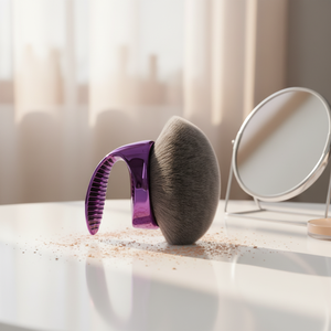 Brocha Aplicadora de Autobronceador, Cerdas Suaves Tipo Kabuki, Brocha de Maquillaje para Base, Crema Bronceadora, Rostro y Cuerpo - Product Image 6