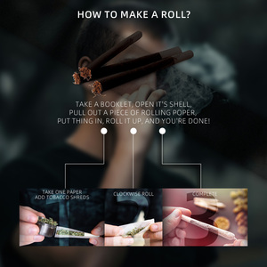 Papier à rouler Alien Go Eco Friendly personnalisé noir super king size XL, feuilles, livrets, pour tabac, cigarettes - Product Image 6