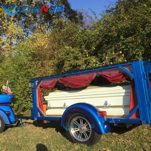 Luxury Electric Hearse Vehicle Electric Funeral Buggy Horse Electric Chariot Motorcycle Funeral Cart - Product Image 3