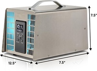 OdorStop UV Générateur d'ozone professionnel de qualité supérieure, ioniseur pour chambres d'hôtel, bureaux et sous-sols, purificateur d'air portable