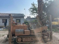Foreuse d'Occasion sur Chenilles pour Puits d'Eau et Mine, Profondeur 200 Mètres, Moteur Diesel