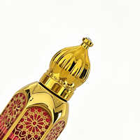 Nouveau flacon de parfum octogonal mince de 3, 6, 15 ml en verre avec pulvérisateur à bille pour huile essentielle, rechargeable, flacon d'échantillon de voyage avec bouchon à vis et emballage carton